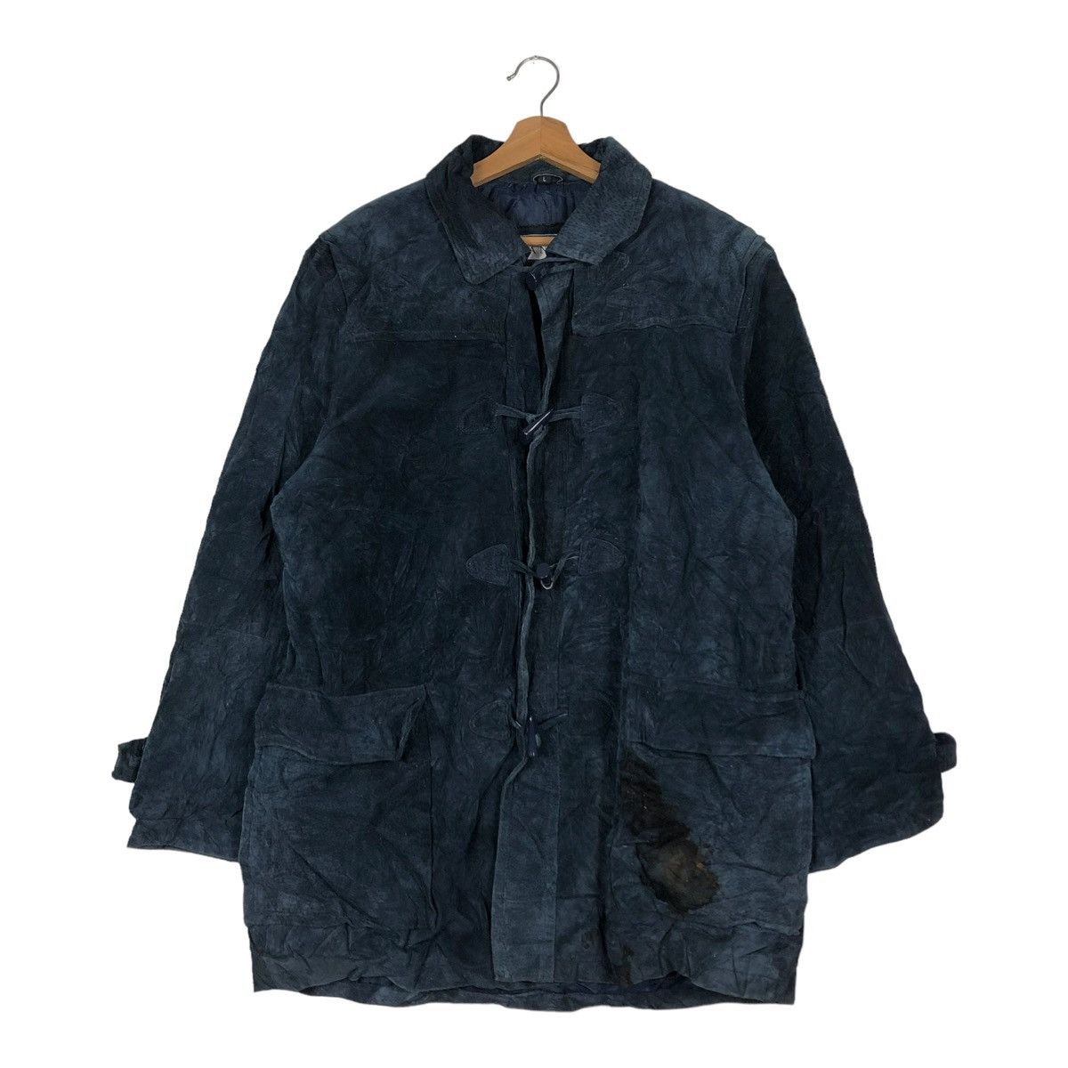 Japanese Brand 🔥VINTAGE GENUINE LEATHER JACKET BIKER VIA NUOVA ISSEY MIYAKE Size US L / EU 52-54 / 3 - 1 Thumbnail