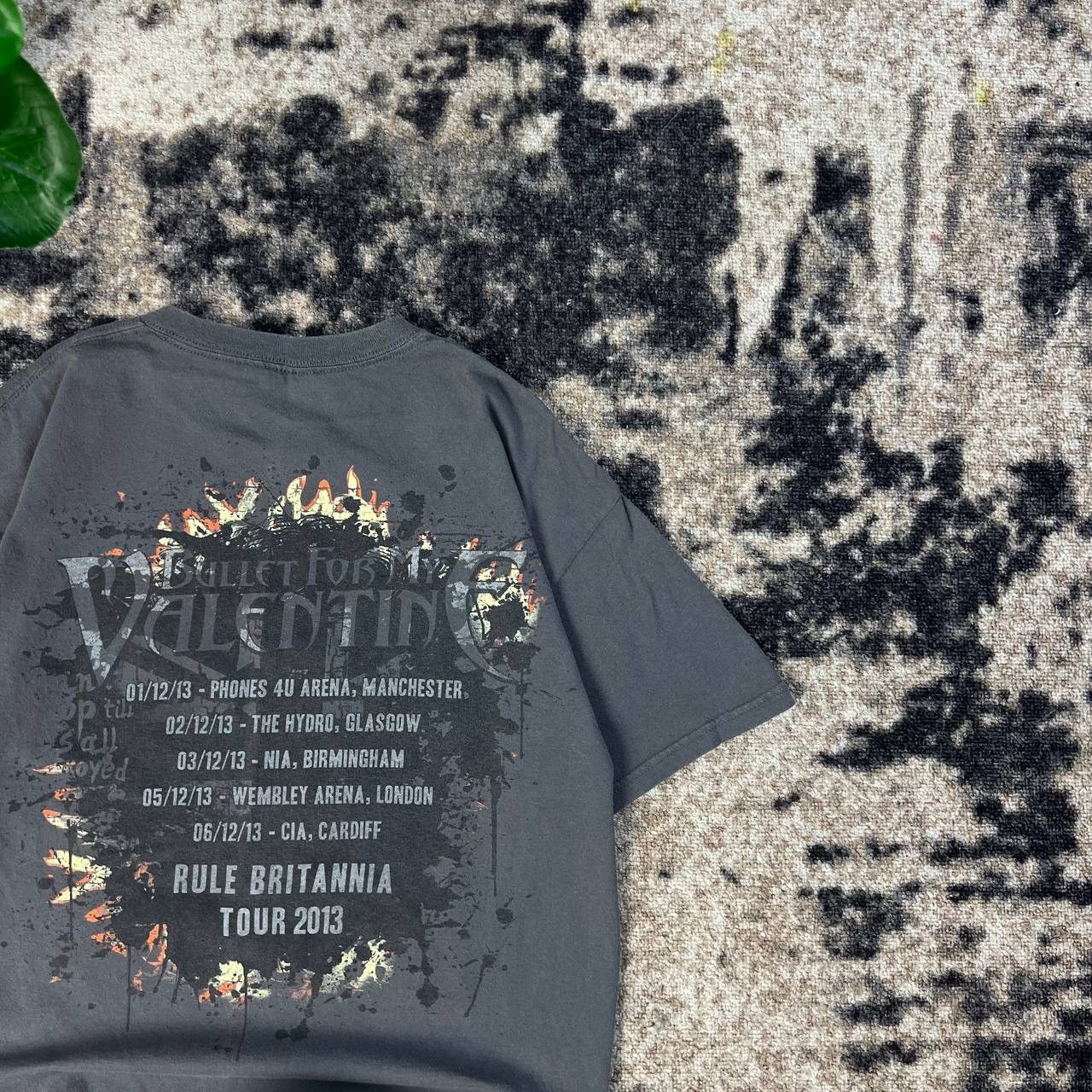 Band Tees Bullet For My Valentine Vintage Y2K Rock Band T-Shirt 1TS45 Size US M / EU 48-50 / 2 - 6 Thumbnail
