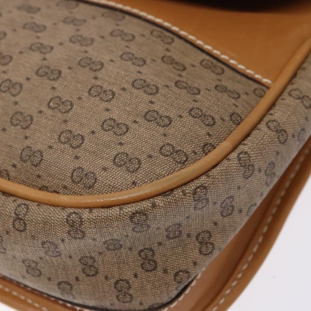 Gucci GUCCI Micro GG Supreme Shoulder Bag Pvc Beige Gold Size ONE SIZE - 10 Thumbnail