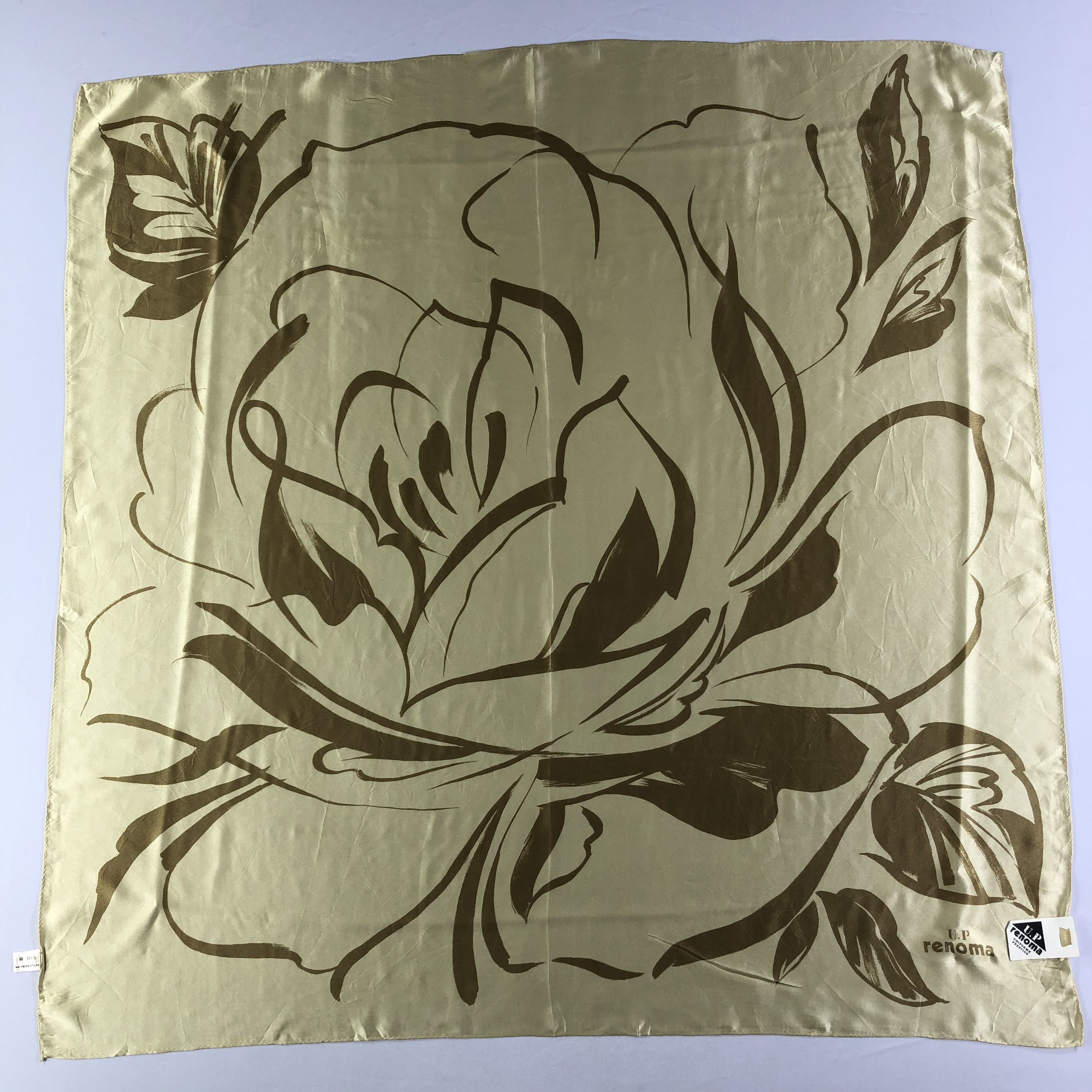 Renoma × Vintage Vintage U.P Rrenoma Silk Scarf Size ONE SIZE - 2 Thumbnail