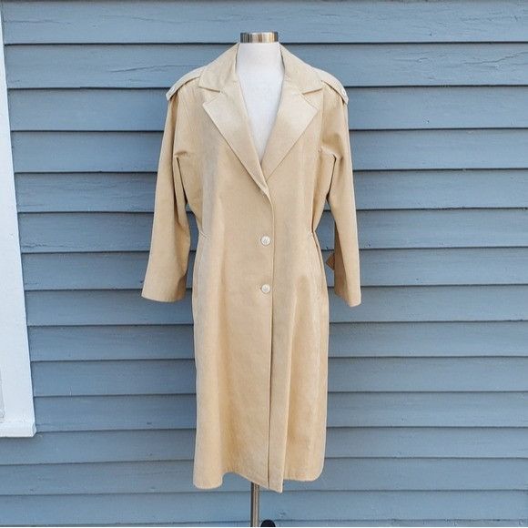 Vintage Vintage 70s Western Boho Ultrasuede Faux Suede Camel Honey T Size XL / US 12-14 / IT 48-50 - 6 Thumbnail