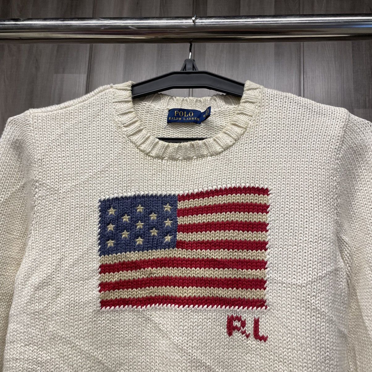 Polo Ralph Lauren Polo Ralph Lauren American Flag Sweater Size US M / EU 48-50 / 2 - 4 Thumbnail