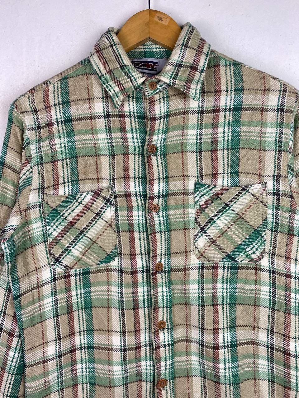 Big Mac vintage big mac checkered flannel shirt nice design Size US M / EU 48-50 / 2 - 3 Thumbnail