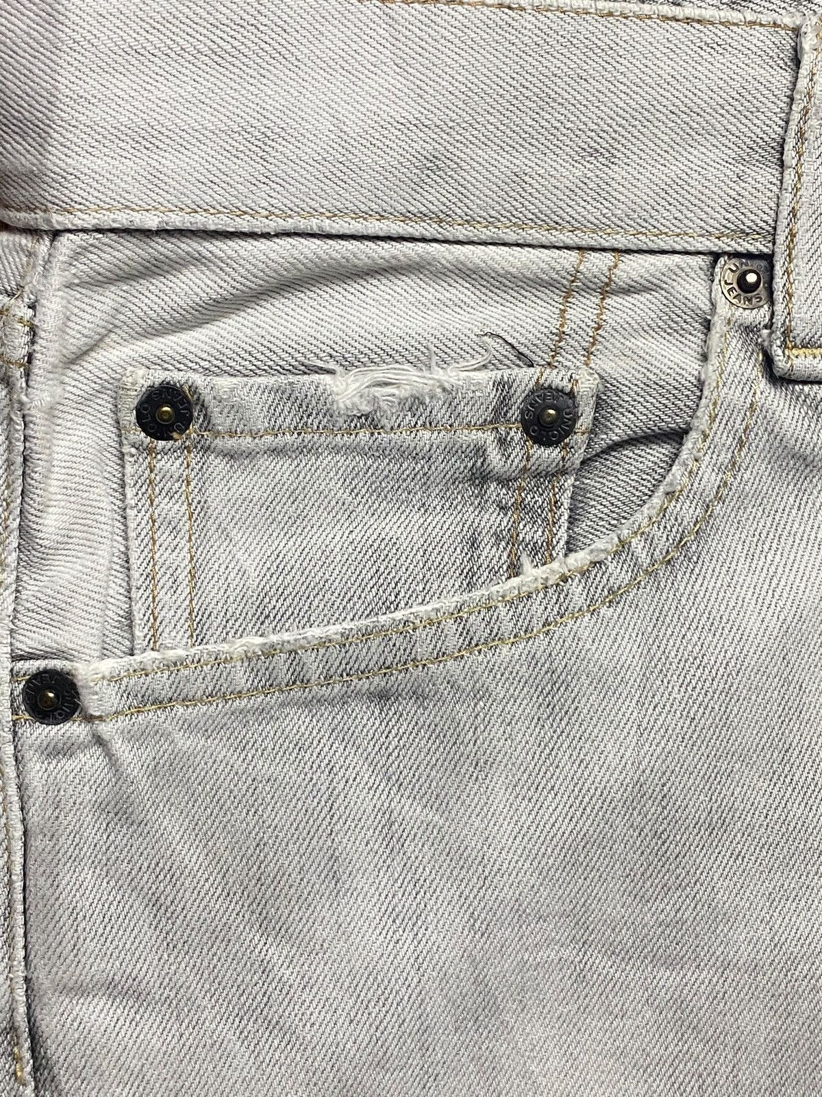Uniqlo Vintage Uniqlo S003 Denim Baggy Jeans Size US 34 / EU 50 - 9 Thumbnail
