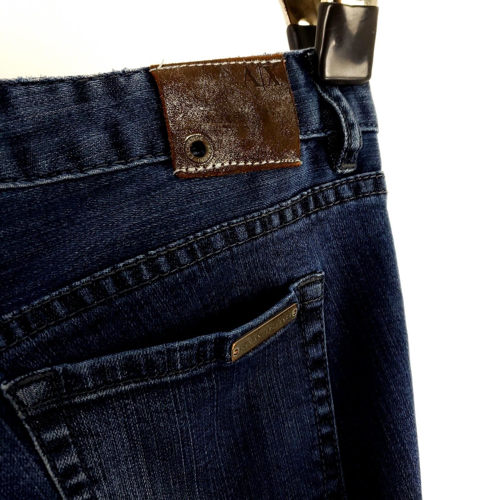 Armani Exchange Armani Exchange Rayon Cotton Women's Jeans Size 2 29/30 Low Size 29" - 9 Thumbnail