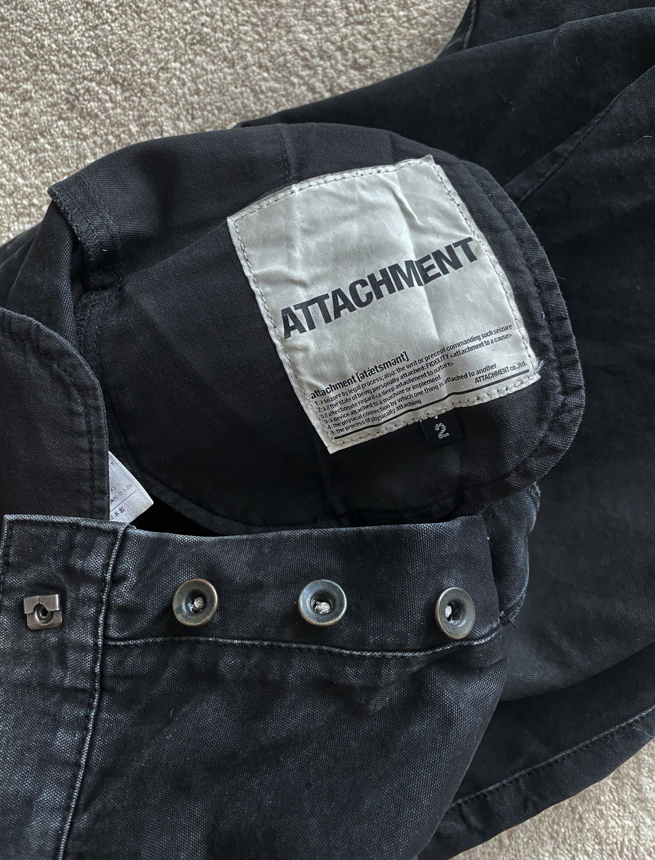 Attachment J Shaped Washed Cropped Jeans Size US 30 / EU 46 - 3 Thumbnail
