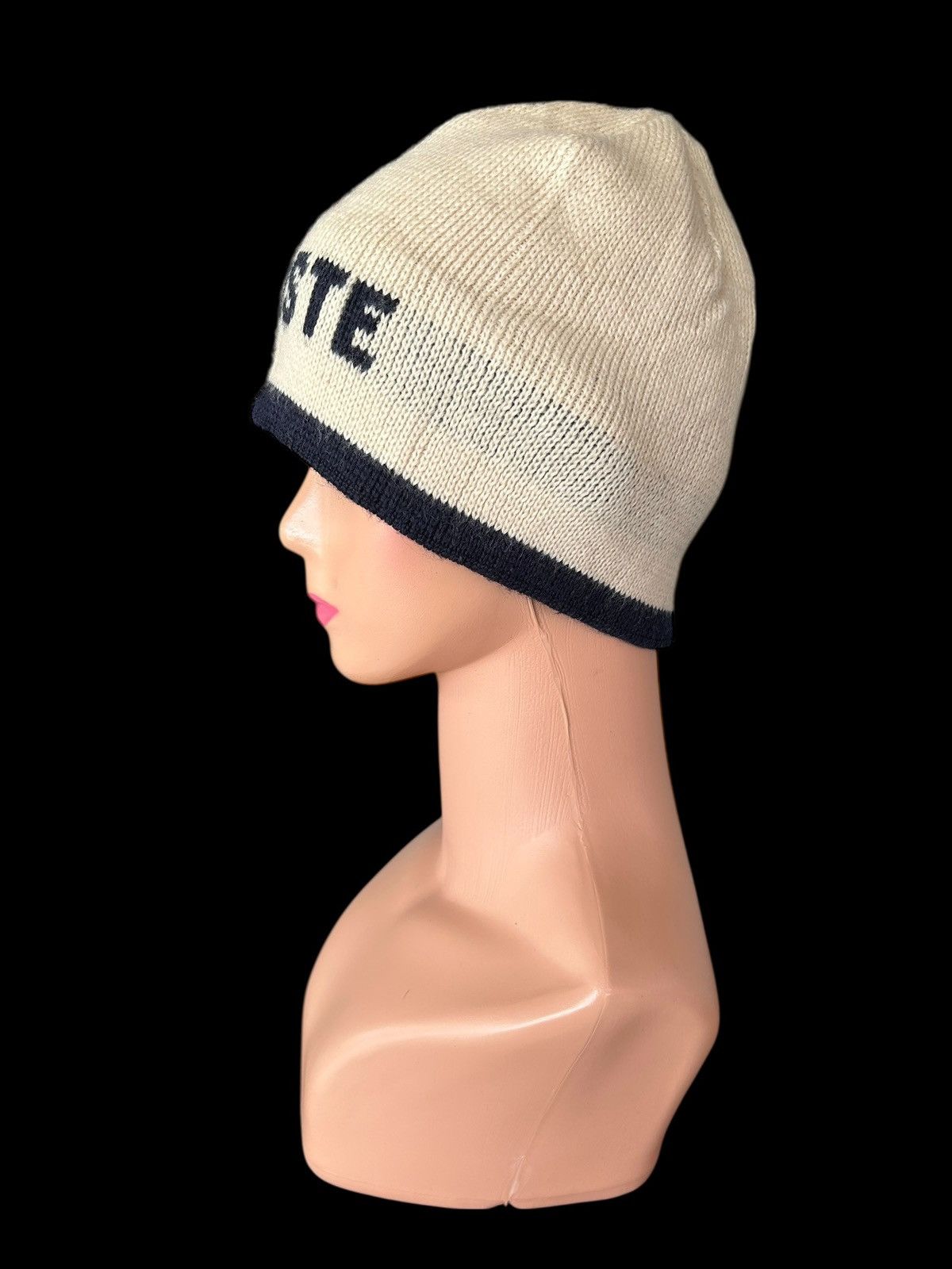 Lacoste Vintage Lacoste Beanie Hats Size ONE SIZE - 3 Thumbnail