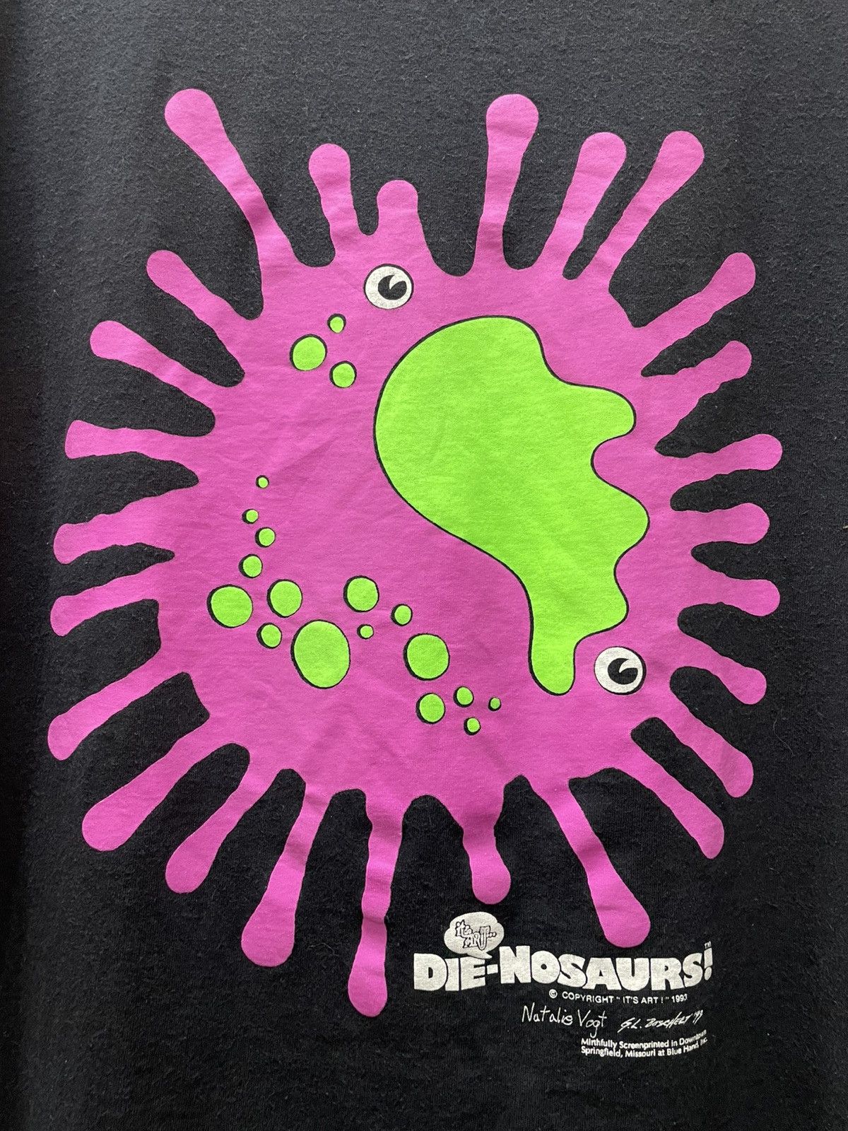 Cartoon Network 1993 DIE-NOSAURS! Size US XL / EU 56 / 4 - 6 Thumbnail