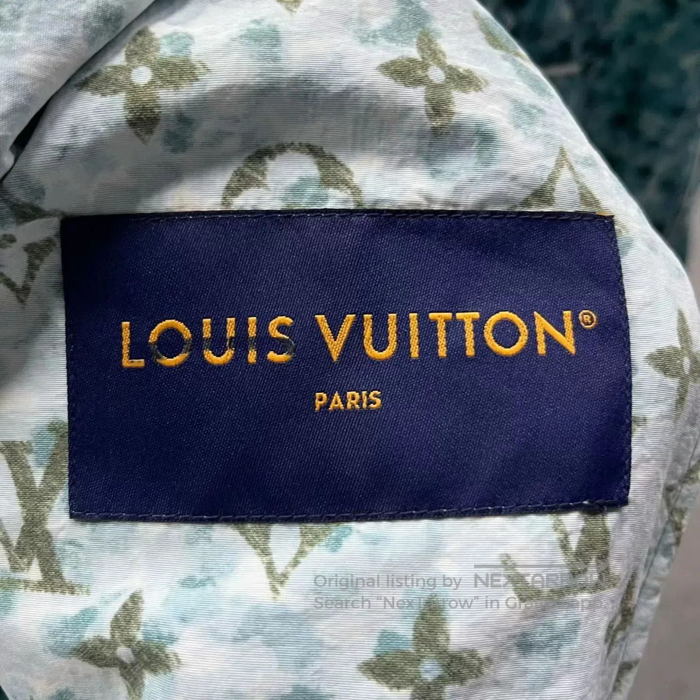 Louis Vuitton Louis Vuitton Blue Logo Hooded Jacket. Size US L / EU 52-54 / 3 - 2 Thumbnail