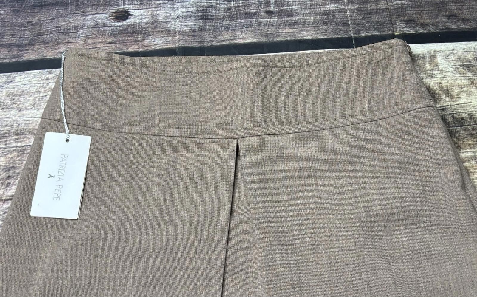 Patrizia Pepe Patrizia Pepe Skirt Womens 44 US 12 Virgin Wool Slit Italy Size 34" / US 12 / IT 48 - 4 Thumbnail