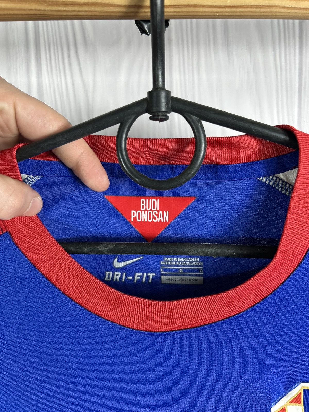 Croatia 2014-16 Nike away football jersey shirt size L