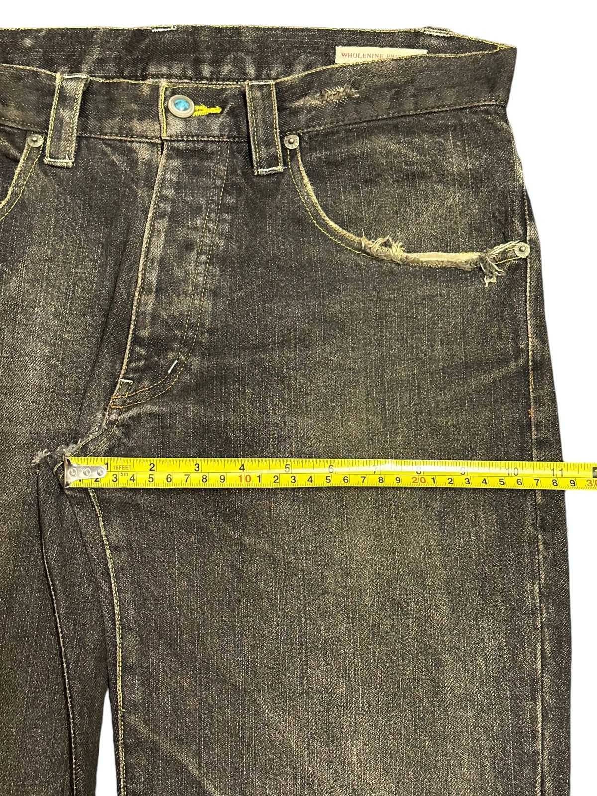 JNCO Vintage Japanese Brand Mud Faded Wash Style Loose Jeans Size US 34 / EU 50 - 17 Thumbnail