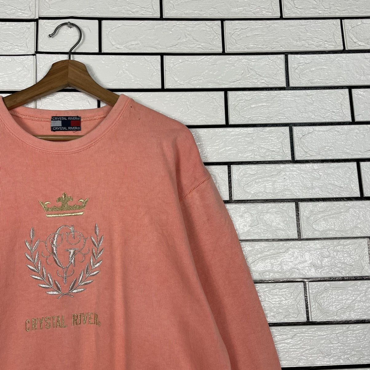 Japanese Brand Vintage Crystal River Big Logo Sweatshirt Size US M / EU 48-50 / 2 - 5 Thumbnail
