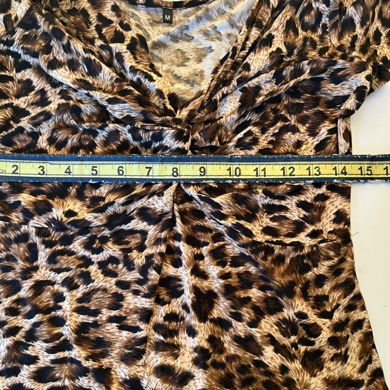 The Unbranded Brand Leopard Print Top Size M Size M / US 6-8 / IT 42-44 - 2 Thumbnail