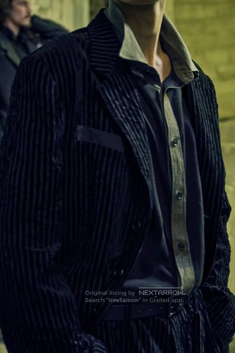 Yohji Yamamoto Yohji Yamamoto 23AW Stripe Blazer. Size US M / EU 48-50 / 2 - 3 Thumbnail