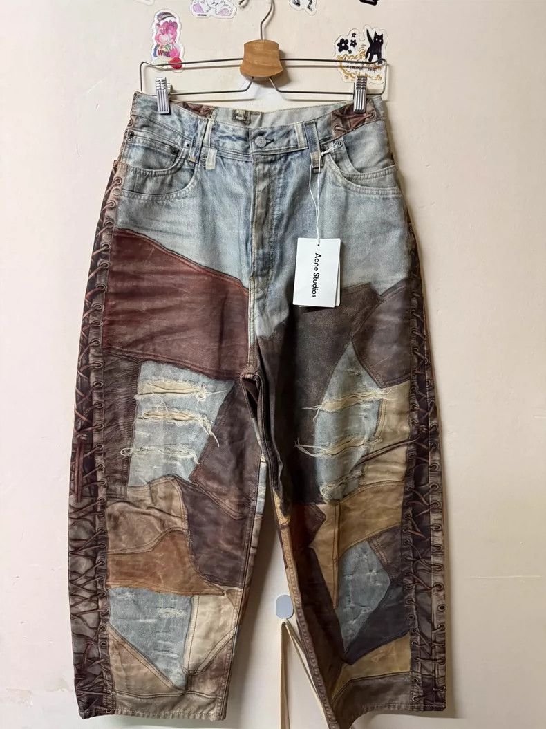Acne Studios acne studios Mistaken inkjet printed jeans 2504-Nextarrow Size US 28 / EU 44 - 1 Thumbnail