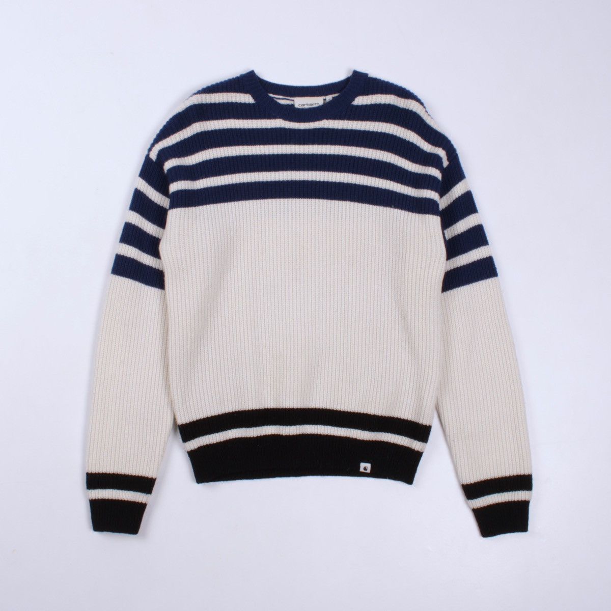Carhartt Wip CARHARTT WIP Dane Lambs Wool Nylon Blend Knit Jumper Sweater Size M / US 6-8 / IT 42-44 - 8 Thumbnail