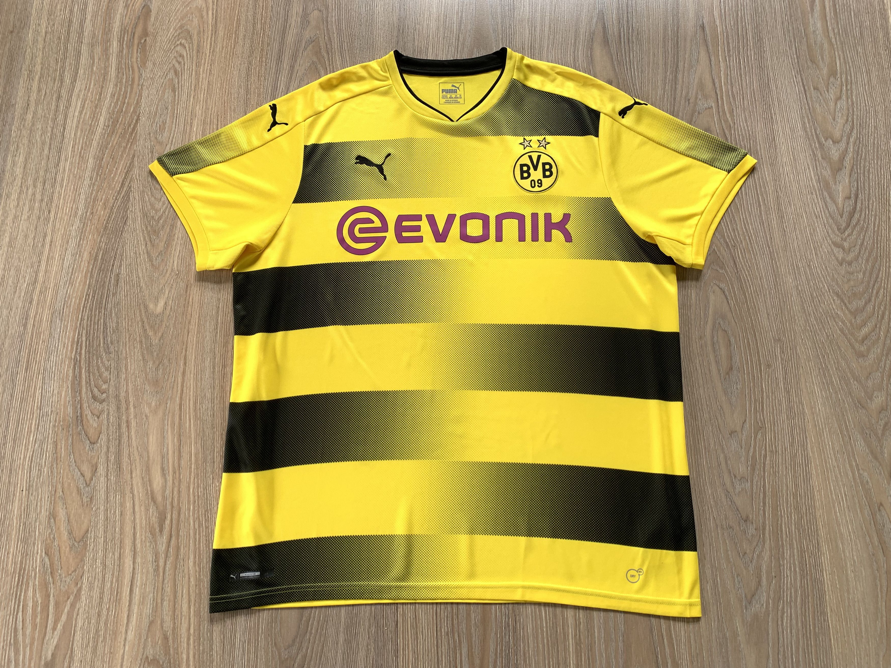 Puma Puma Borussia Dortmund Home Shirt 2017-2018 Size US XXL / EU 58 / 5 - 3 Thumbnail