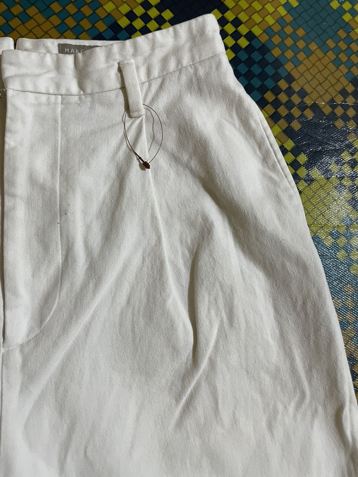 Margaret Howell Margaret Howell Made in Japan Wide-Leg Pleated Trousers Size 27" / US 4 / IT 40 - 4 Thumbnail