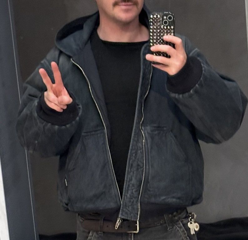Balenciaga Balenciaga Oversized Denim Bomber Size US XS / EU 42 / 0 - 6 Thumbnail