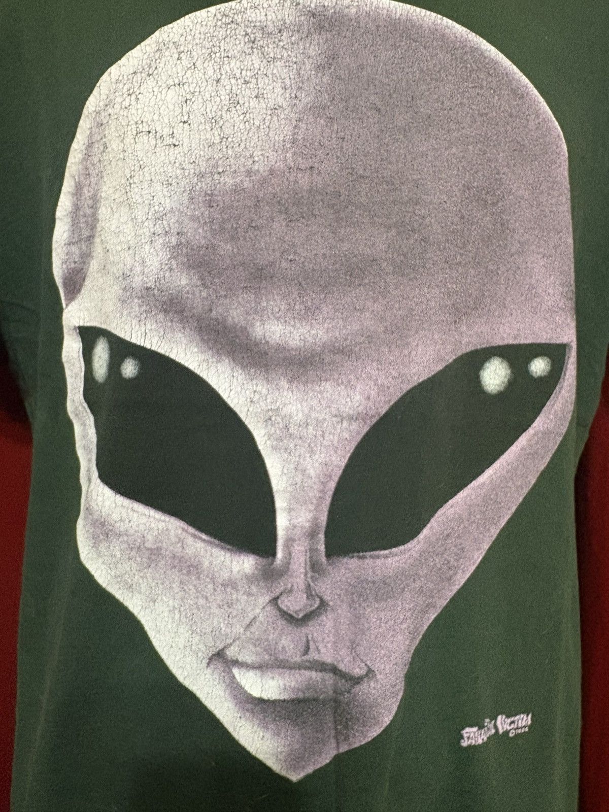 Fashion Victim Vintage Alien Head Tshirt 90’s Fashion Victim Big Head Grail Size US XL / EU 56 / 4 - 3 Thumbnail