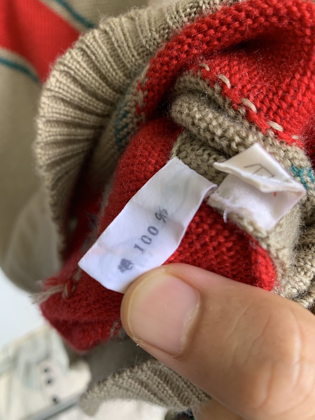 Christian Dior Monsieur × Dior × Vintage Vintage 90s CD Motive Christian Dior Sport Knit Sweater Size US XS / EU 42 / 0 - 7 Thumbnail
