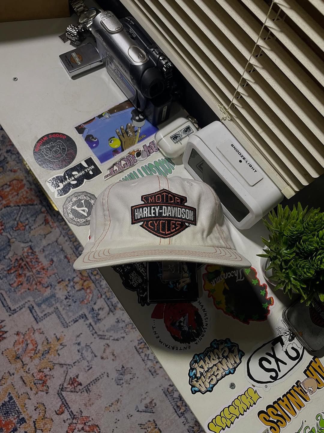 Harley Davidson Vintage 00's Hat Cap Harley Davidson Basic Size ONE SIZE - 1 Thumbnail