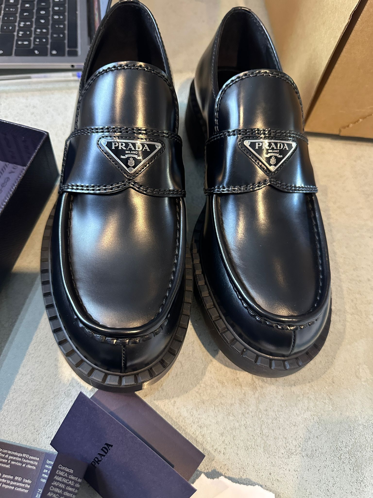 Prada Prada Mocassino Spazzolato Size US 8 / EU 41 - 15 Thumbnail