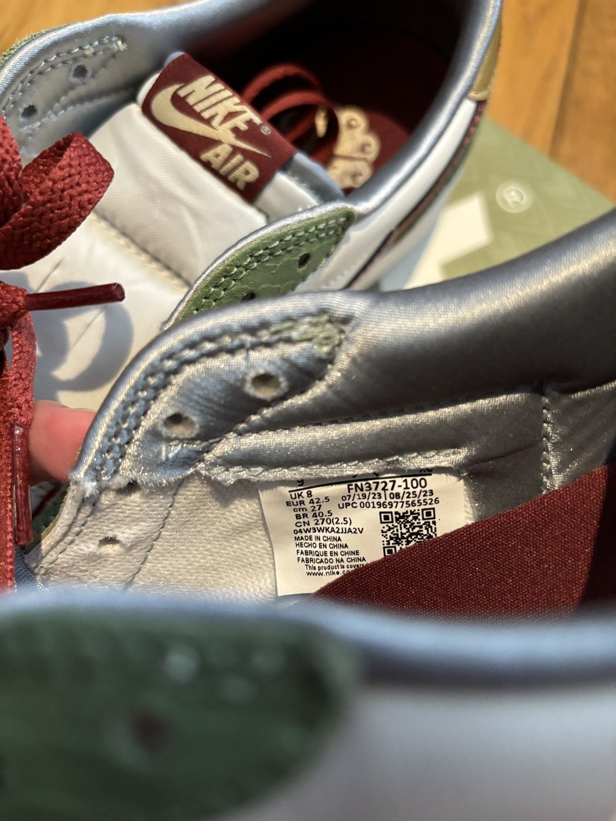 Jordan Brand × Nike Jordan 1 Low OG Year Of The Dragon Size US 9 / EU 42 - 6 Thumbnail