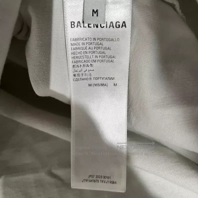 Balenciaga Balenciaga White Embroidered Coke Short Sleeve M Size US M / EU 48-50 / 2 - 4 Thumbnail