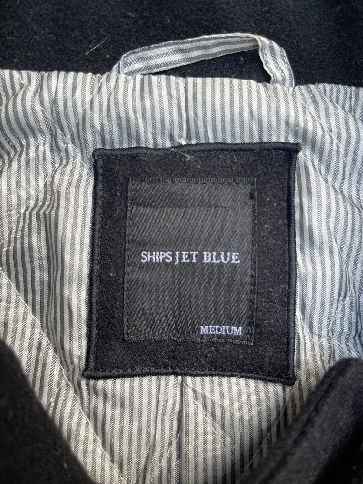 Japanese Brand × SHIPS × Ships Jet Blue Japanese Ships Jet Blue Double Breasted Wool Jacket Size US M / EU 48-50 / 2 - 3 Thumbnail