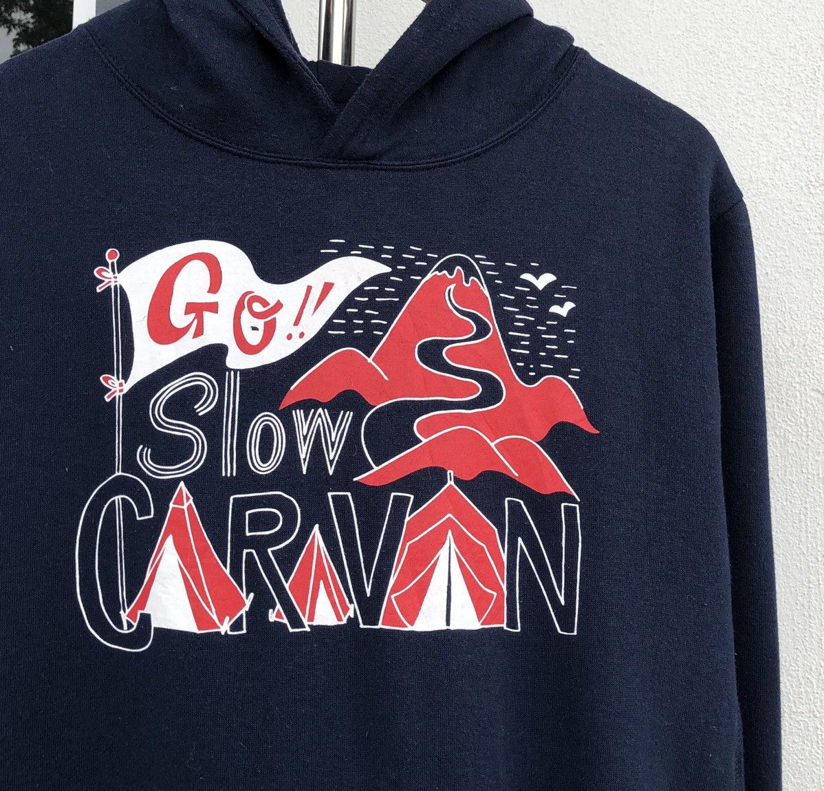 go slow caravan Go Slow Caravan Graphic Printed Sweatshirts With Hoodie Size US L / EU 52-54 / 3 - 3 Thumbnail