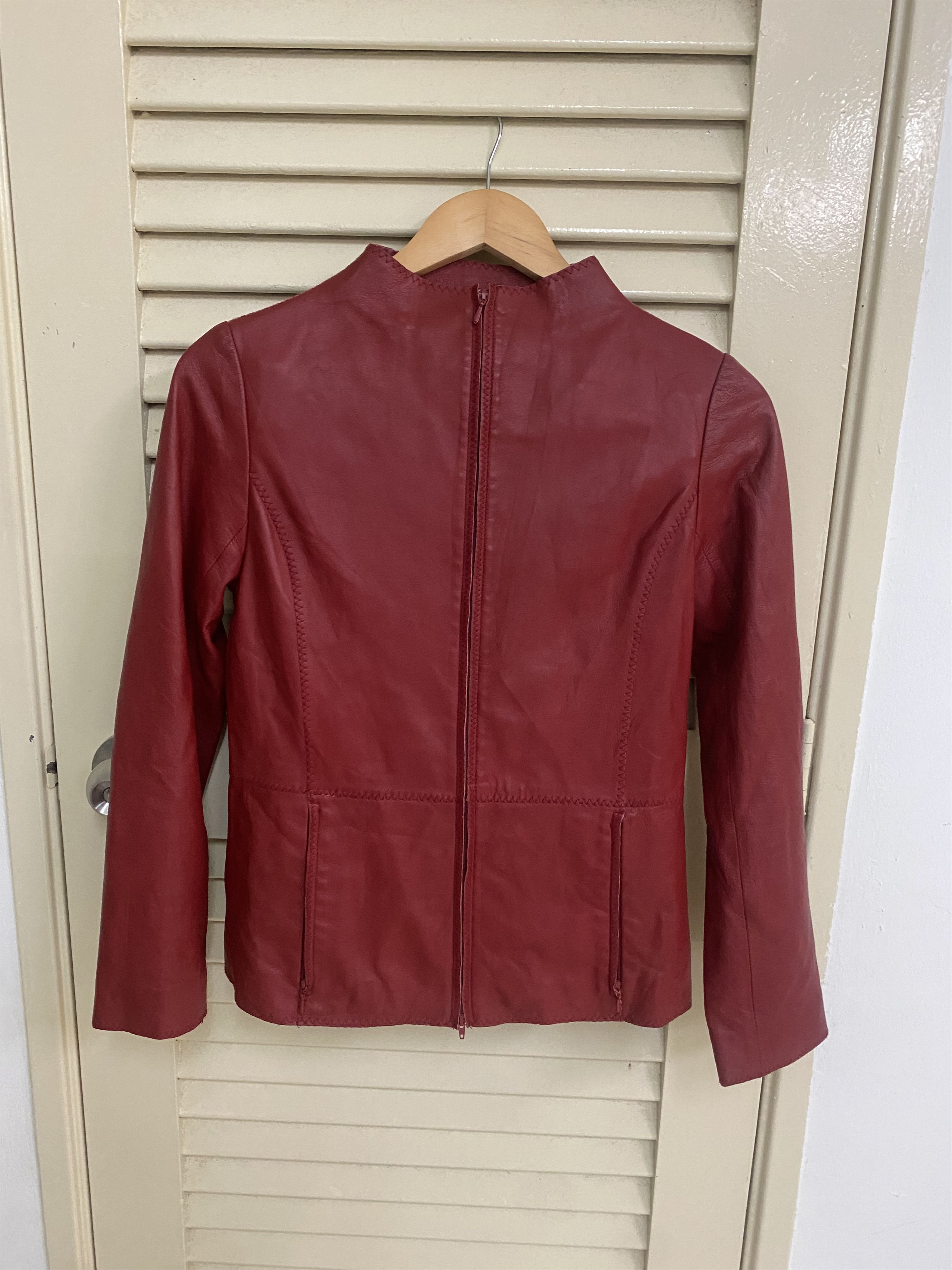 Vivienne Tam AW2016 Vivienne Tam Lamb Leather Jacket Size S / US 4 / IT 40 - 2 Thumbnail