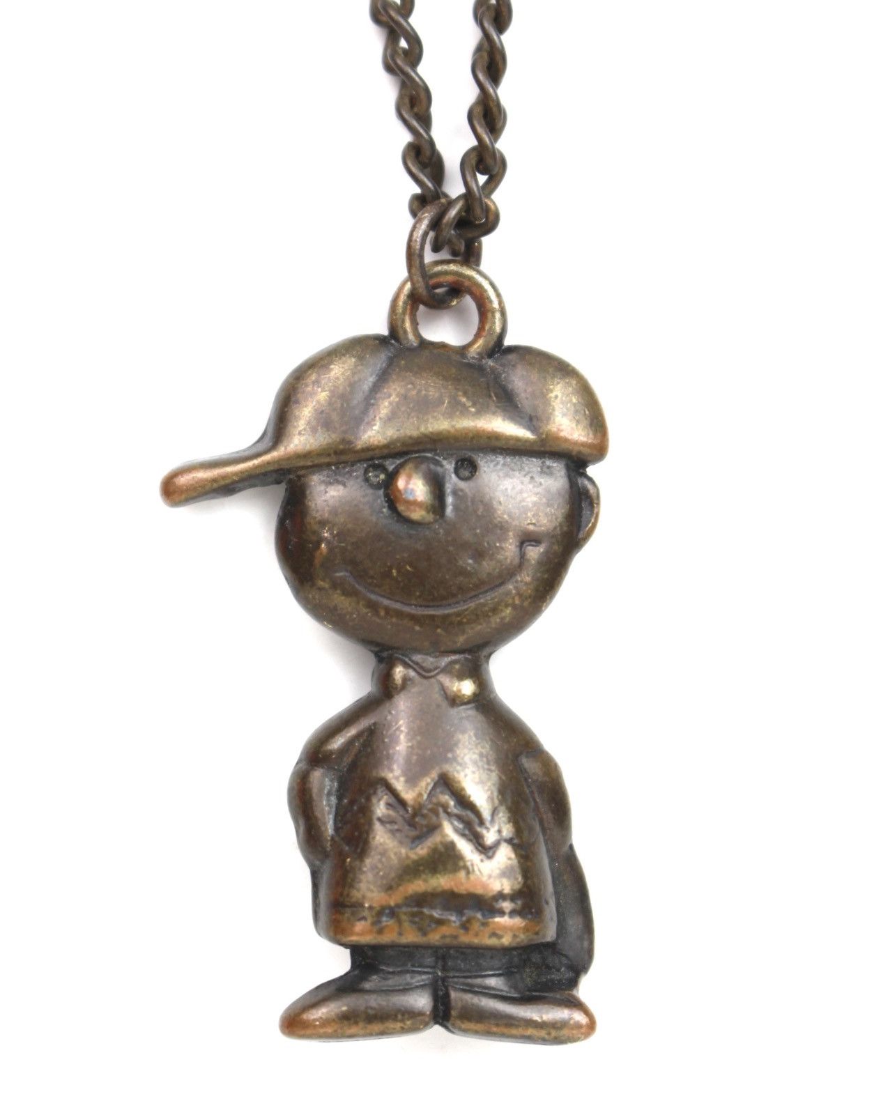 Peanuts 1990S PEANUTS CHARLIE BROWN CHARM NECKLACE Size ONE SIZE - 1 Thumbnail