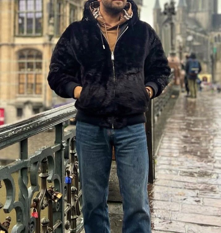 Beams Japan BEAMS Thermolite Sherpa Puffer Fur Hoodie Jacket Size US M / EU 48-50 / 2 - 2 Thumbnail