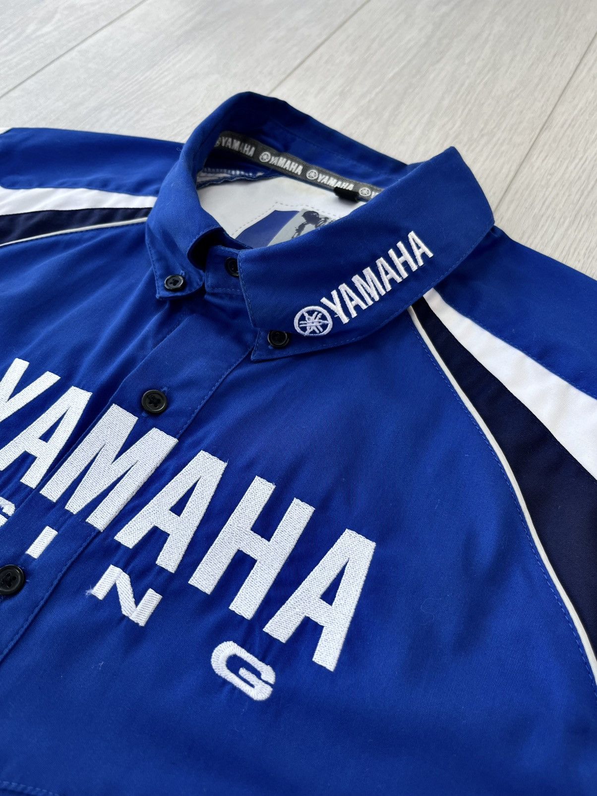 Japanese Brand Vintage Yamaha Racing Shirt Center Logo Y2K Japanese Hype 90 Size US XL / EU 56 / 4 - 3 Thumbnail