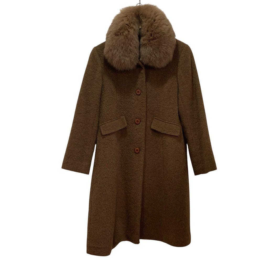 Other Other INVERNALE Fox Fur Cashgora Coat Fur Outerwear DUTY FREE for USA Size ONE SIZE - 1 Thumbnail
