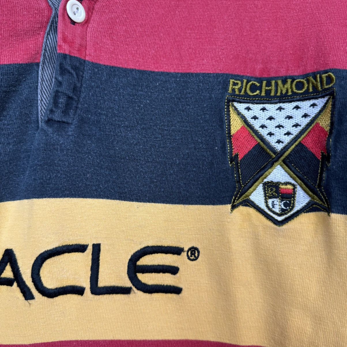 Puma Richmond 1998 1999 Rugby Union Shirt Jersey Long Sleeve Sz L Size US L / EU 52-54 / 3 - 8 Thumbnail