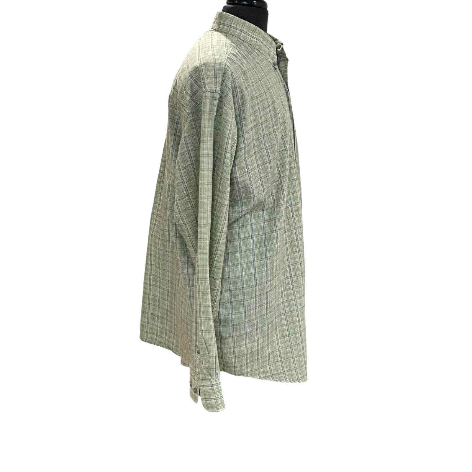 Wrangler VINTAGE Wrangler Riata Green Plaid Shirt Mens XL Long Sleeve Button Up Size US XL / EU 56 / 4 - 5 Thumbnail
