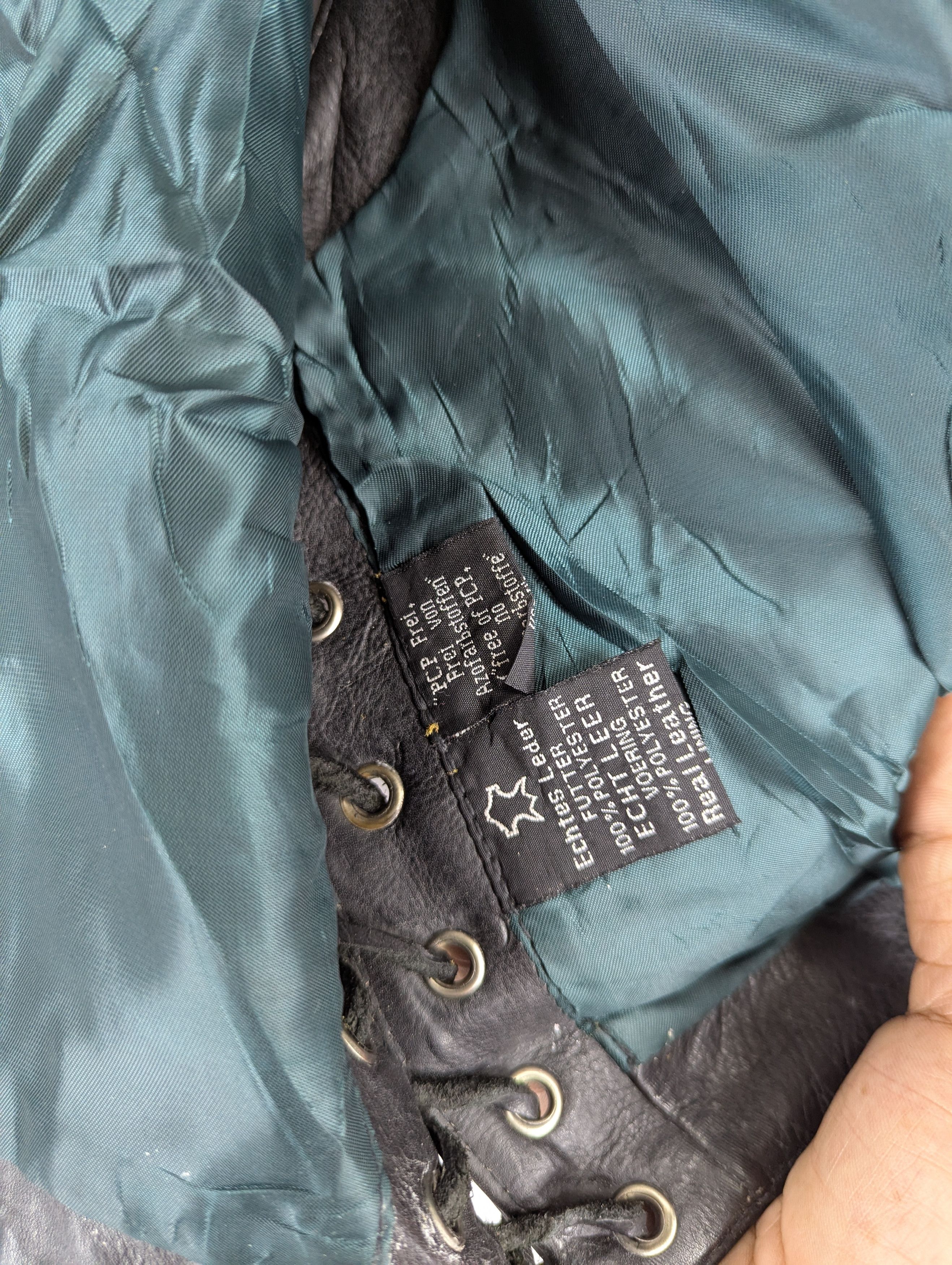 Harley Davidson Vintage Echtes Leder Harley Davidson Vest Leather Jacket Size US S / EU 44-46 / 1 - 13 Thumbnail