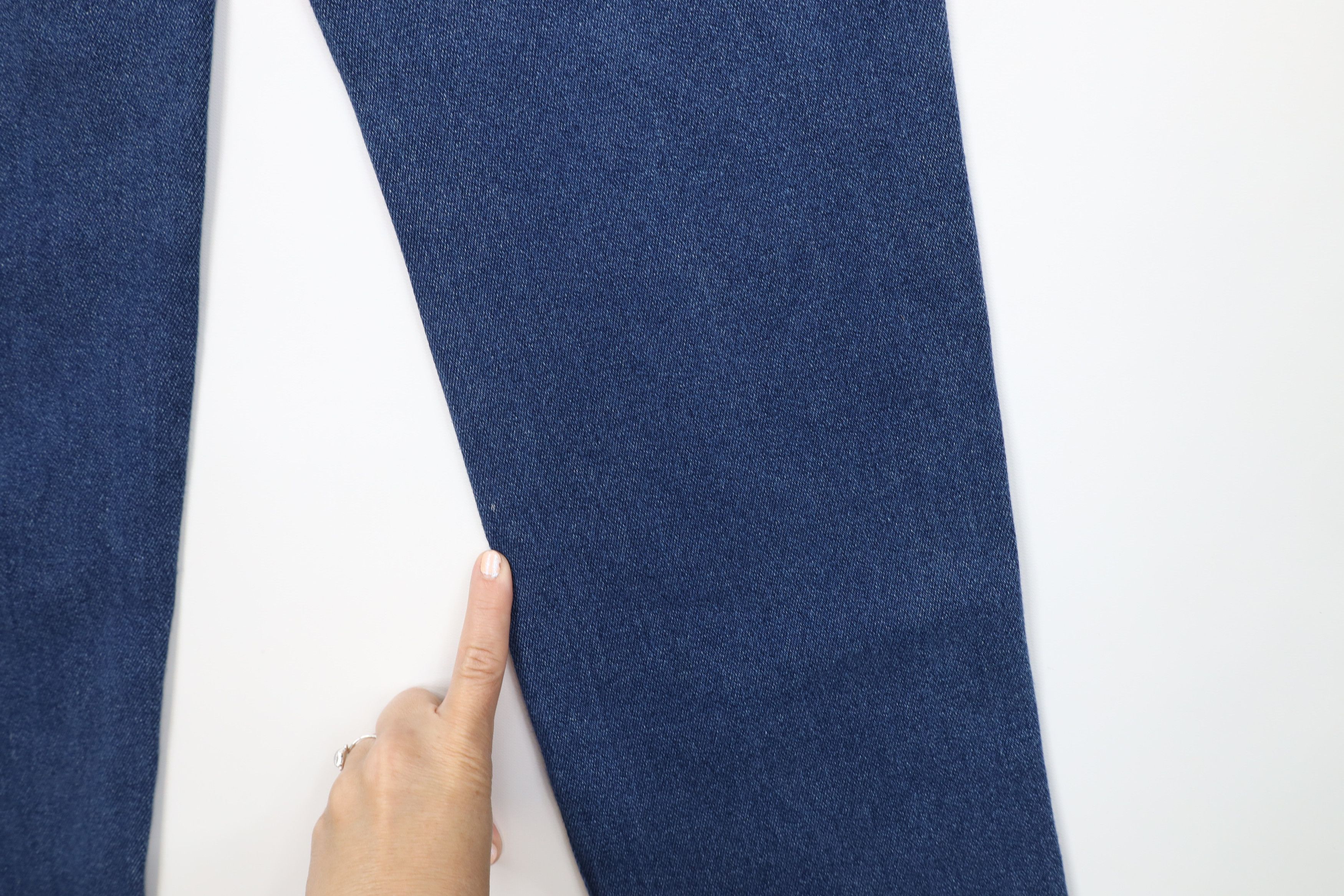 Vintage Vintage 70s Streetwear Straight Leg Denim Jeans Blue USA Size 34" / US 12 / IT 48 - 14 Thumbnail