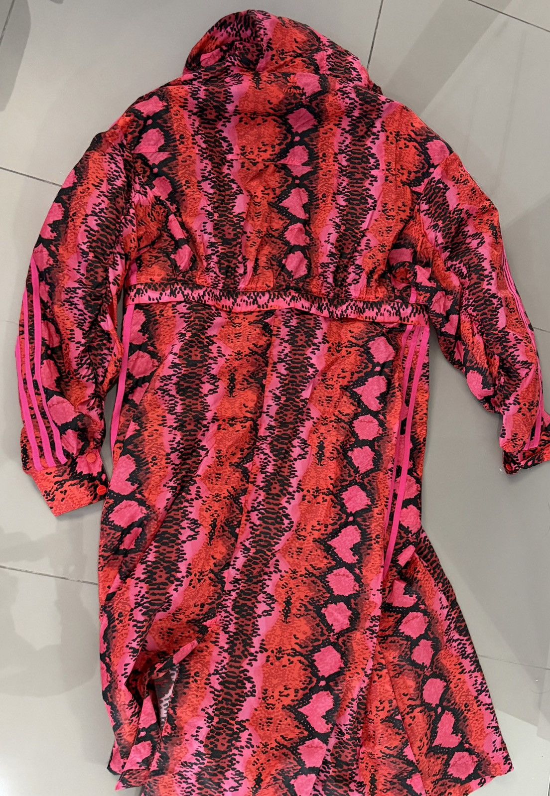 Ivy Park Adidas Ivy Park red snake print jacket Size XS / US 0-2 / IT 36-38 - 5 Thumbnail