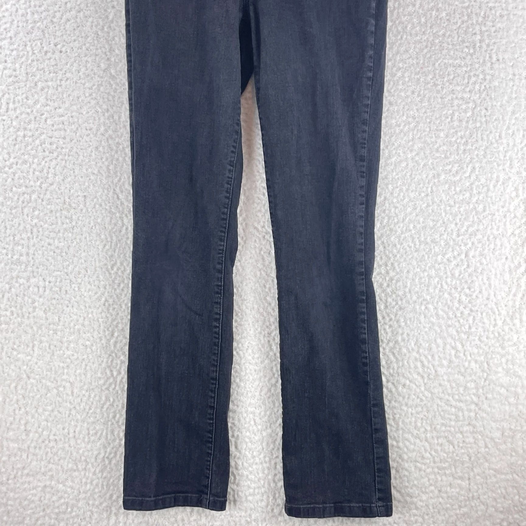 Vintage L.L. Bean Black Denim Classic Fit Jeans Womens Size 6 Straight Leg Mid-Rise Jeans Size 28" / US 6 / IT 42 - 3 Thumbnail