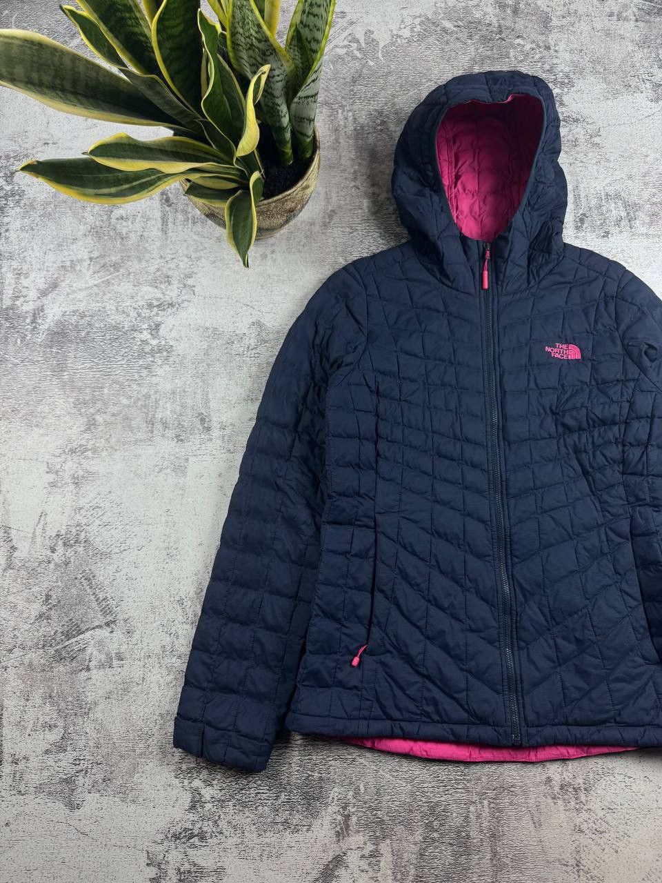 The North Face The North Face Thermoball Hoodie Women’s Ski M Size Blue Down Puffer Jacket Size M / US 6-8 / IT 42-44 - 2 Thumbnail