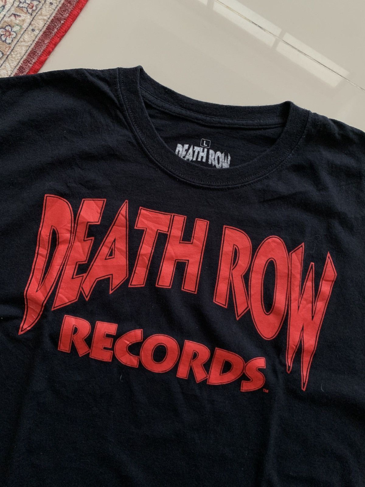 Rap Tees Deathrow Records Official Tshirt Size US L / EU 52-54 / 3 - 5 Thumbnail