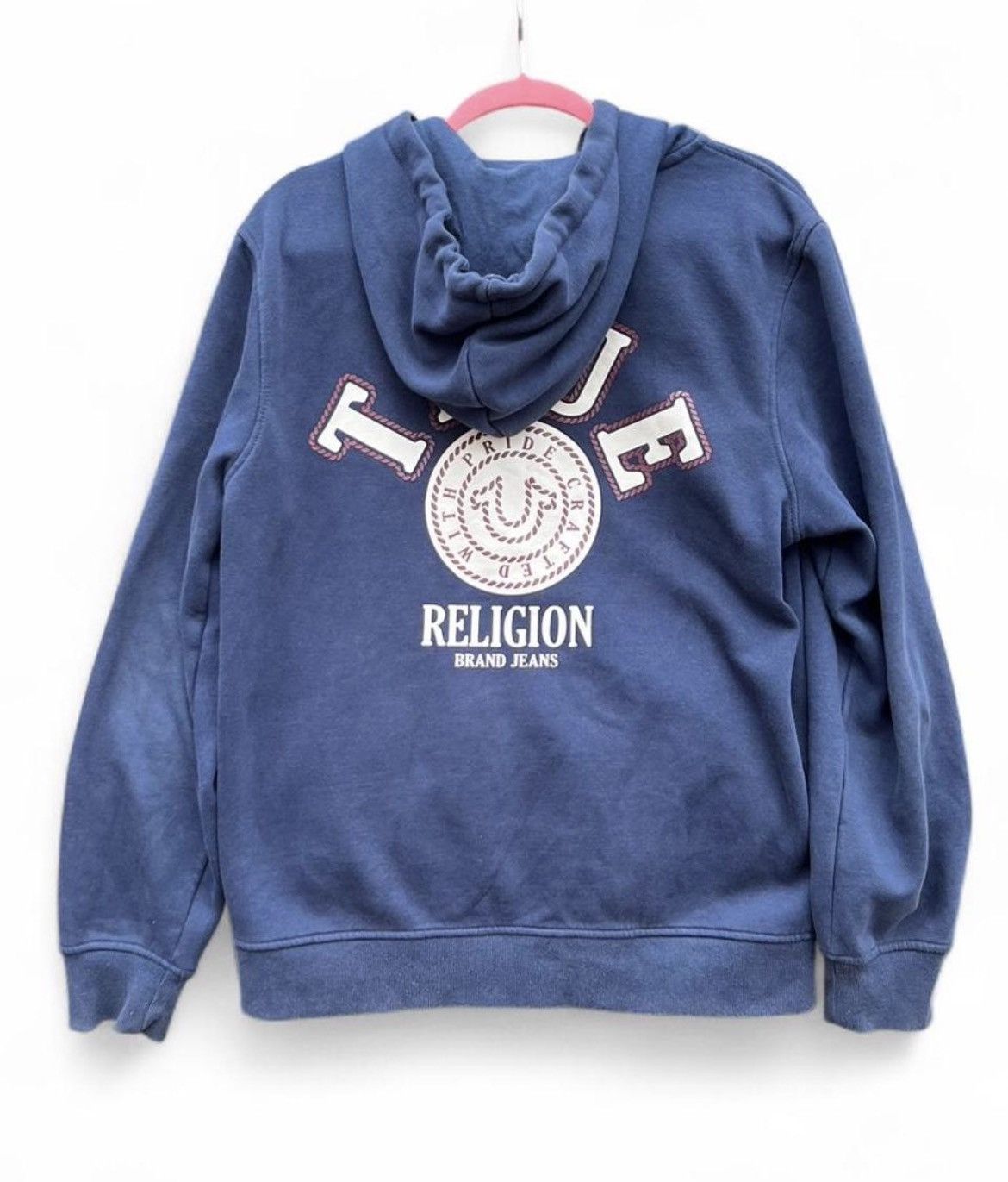 True Religion Navy Blue Y2K True Religion Zip Up Hoodie Size US M / EU 48-50 / 2 - 4 Thumbnail