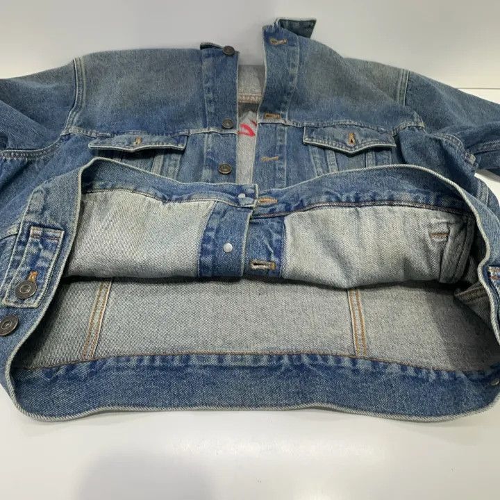 Other Balenciaga Denim Jacket with Logo 0079-2507 Size US L / EU 52-54 / 3 - 5 Thumbnail