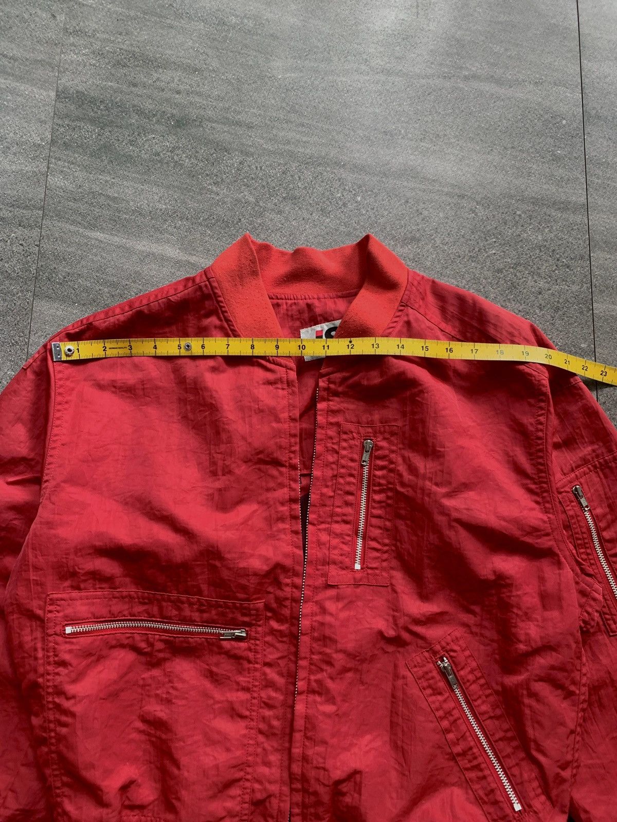 Issey Miyake 90s IS Logo Bomber Nylon Jacket Size US M / EU 48-50 / 2 - 10 Thumbnail
