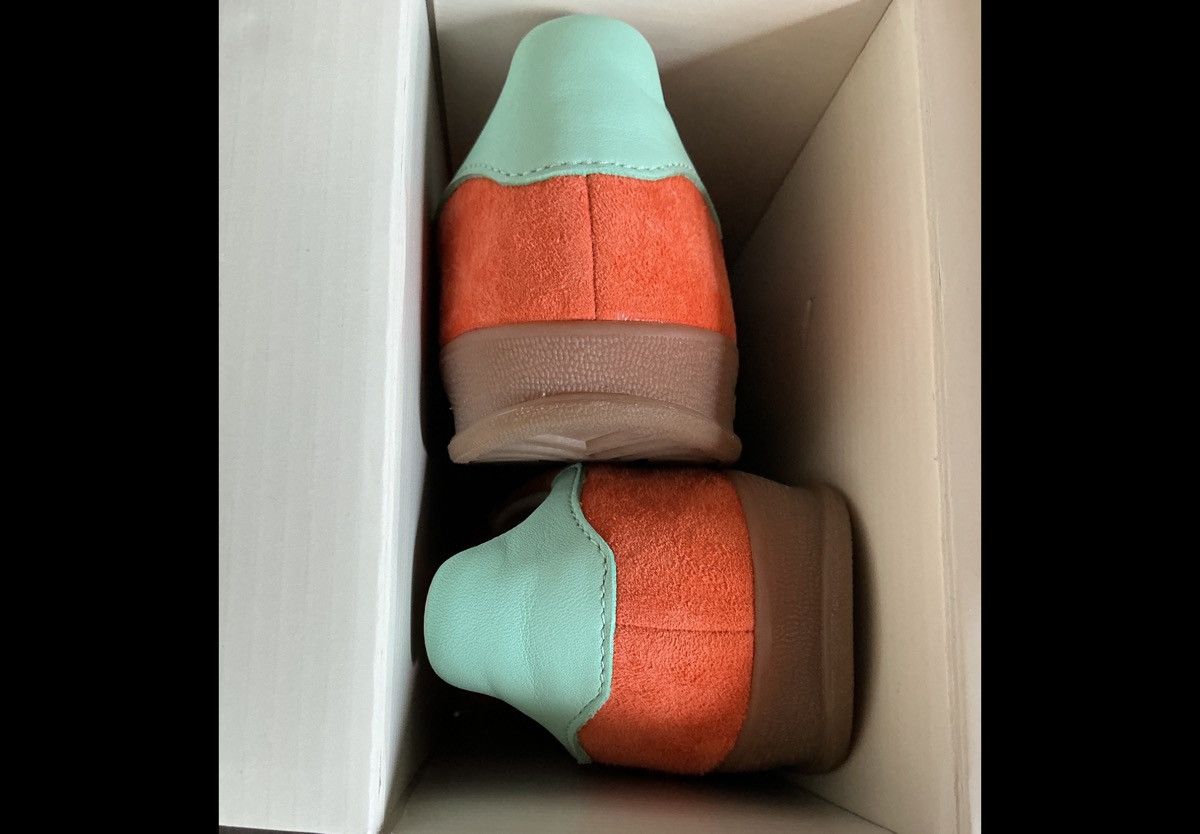 Adidas Adidas Gazelle Orange / Clear Mint (Turquoise) — New Size US 7 / IT 37 - 17 Thumbnail