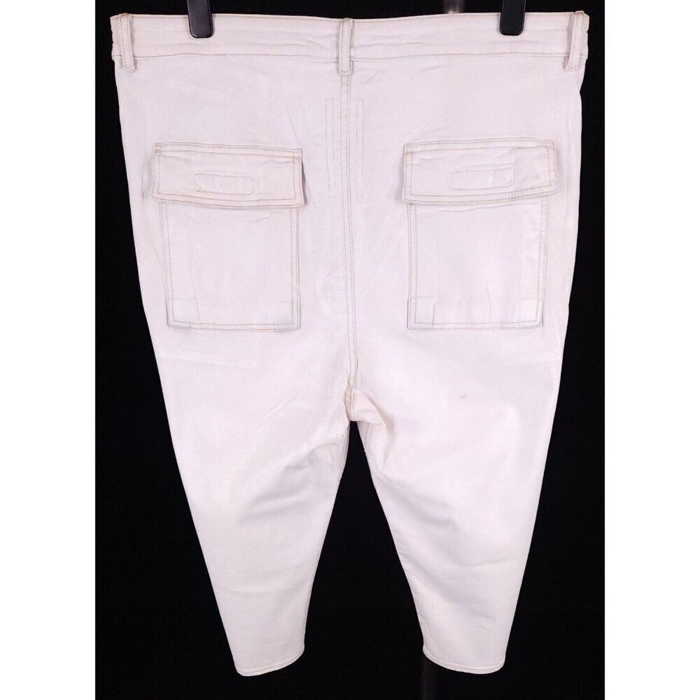 Rick Owens Drkshdw Rick Owens DRKSHDW Cargo Collapse Cropped Cut Pant 38 XXL Size US 38 / EU 54 - 6 Thumbnail